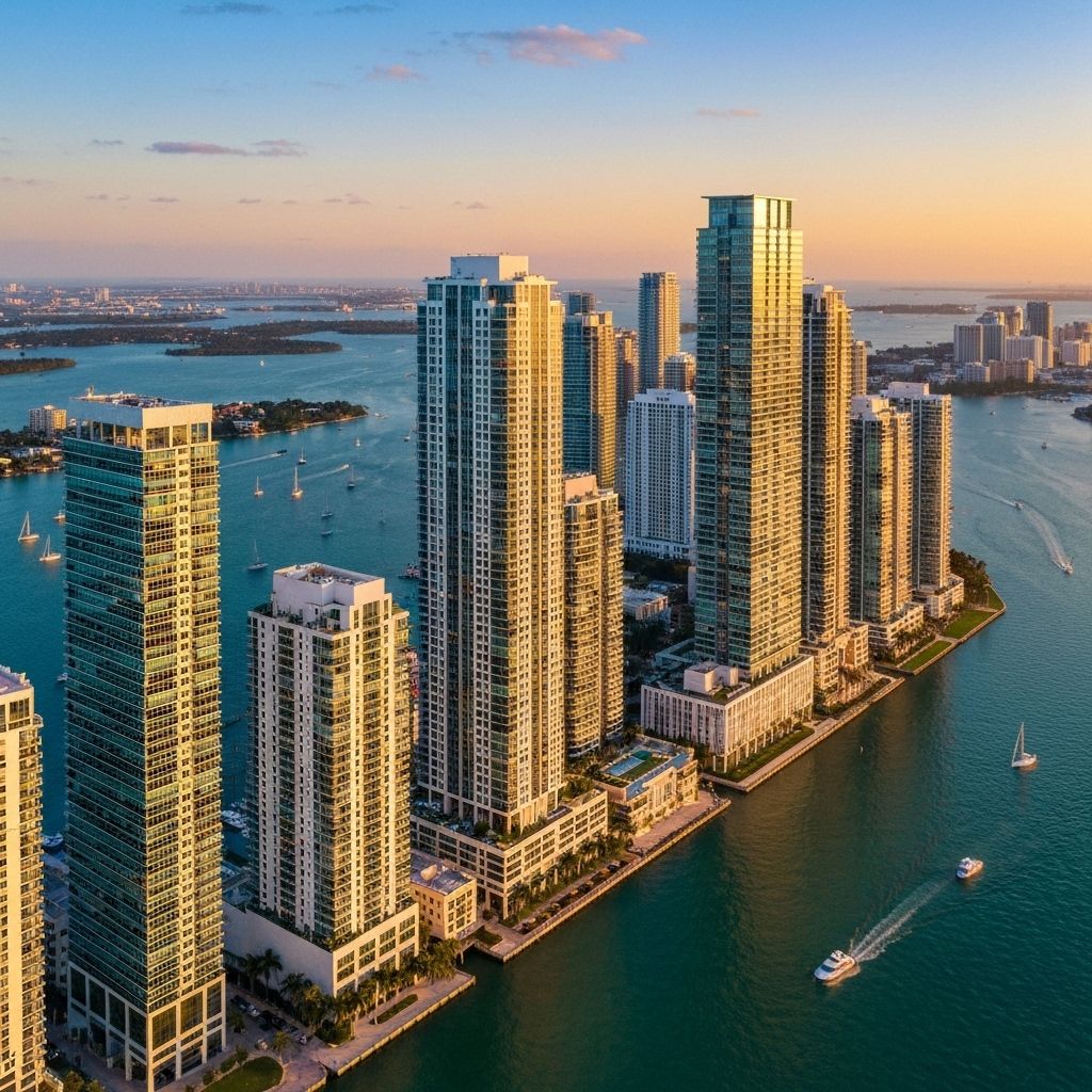 Miami Brickell financial district